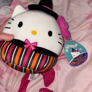 Hello Kitty Halloween Plush - Black, White, Pink, Orange